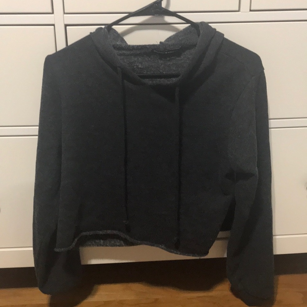Brandy Melville cropped hoodie